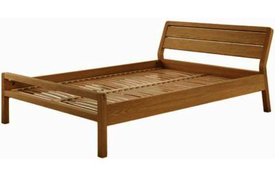 Habitat Radius Double Bed Frame - Oak